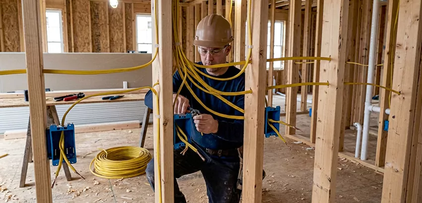 New Construction Wiring In Lewis Center