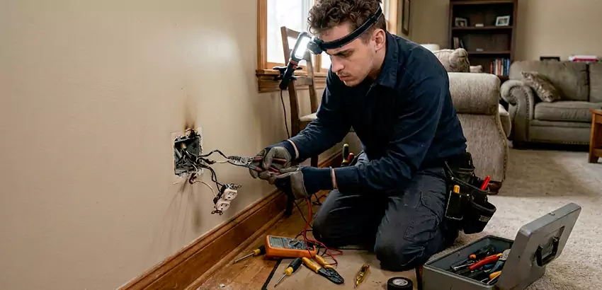 Short Circuit and Dead Outlet Repair in Lewis Center