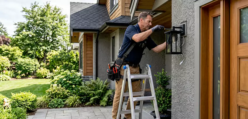 Outdoor and Exterior Light Fixture Installation in Lewis Center
